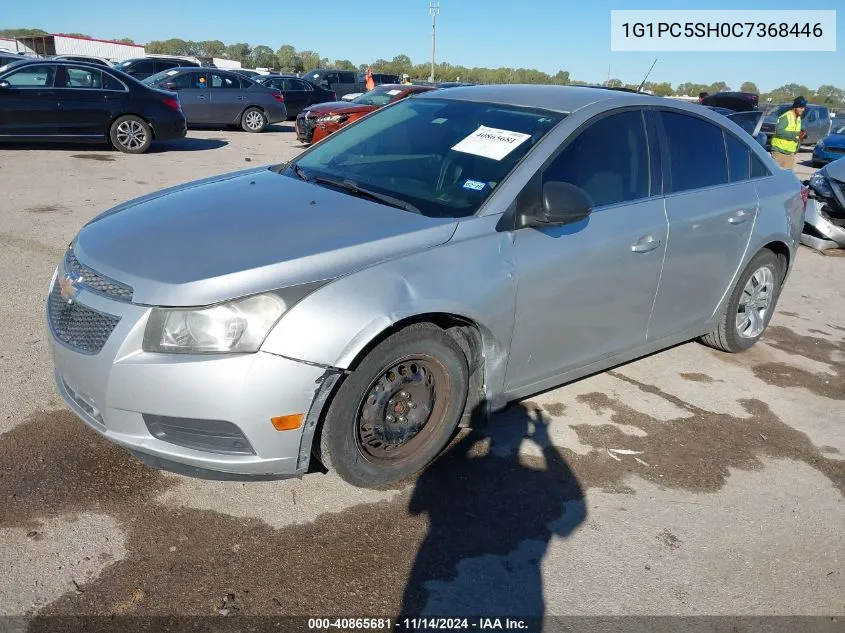 2012 Chevrolet Cruze Ls VIN: 1G1PC5SH0C7368446 Lot: 40865681