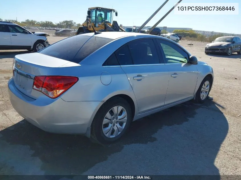 2012 Chevrolet Cruze Ls VIN: 1G1PC5SH0C7368446 Lot: 40865681