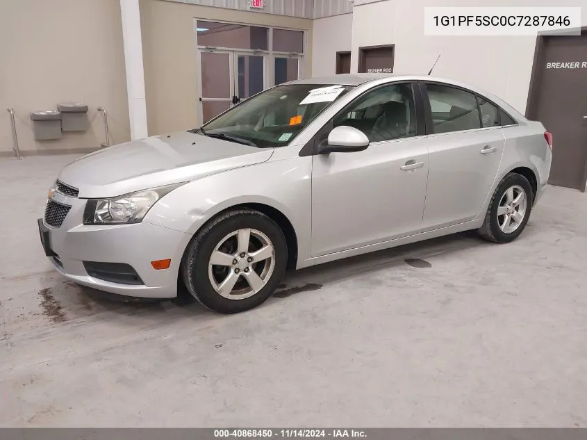 2012 Chevrolet Cruze 1Lt VIN: 1G1PF5SC0C7287846 Lot: 40868450