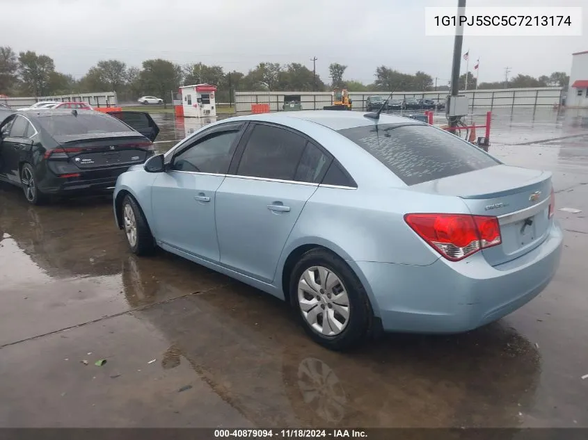 2012 Chevrolet Cruze Eco VIN: 1G1PJ5SC5C7213174 Lot: 40879094