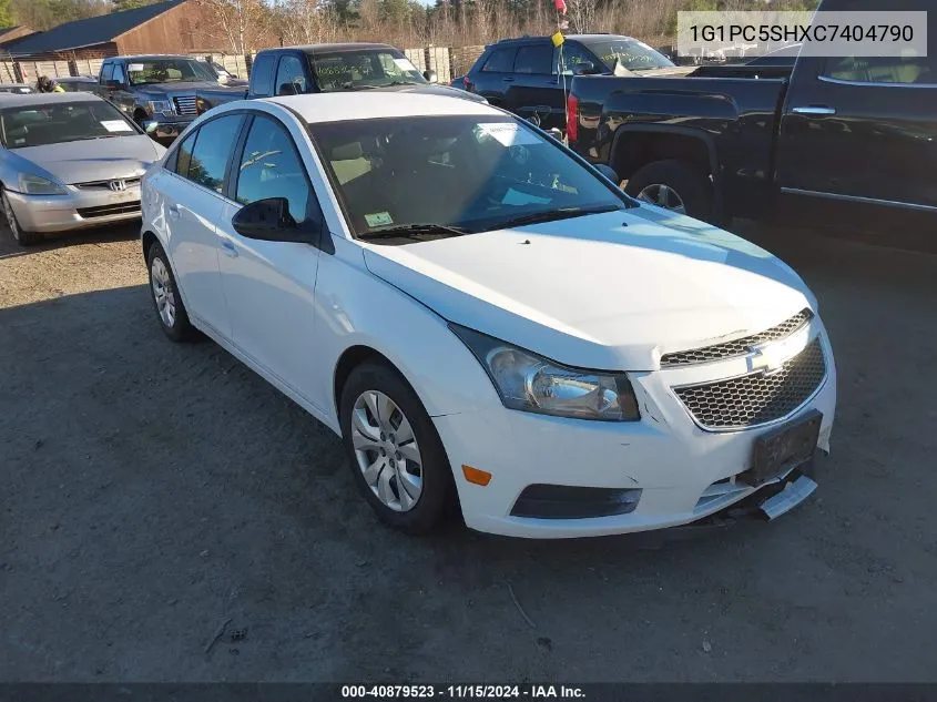 2012 Chevrolet Cruze Ls VIN: 1G1PC5SHXC7404790 Lot: 40879523