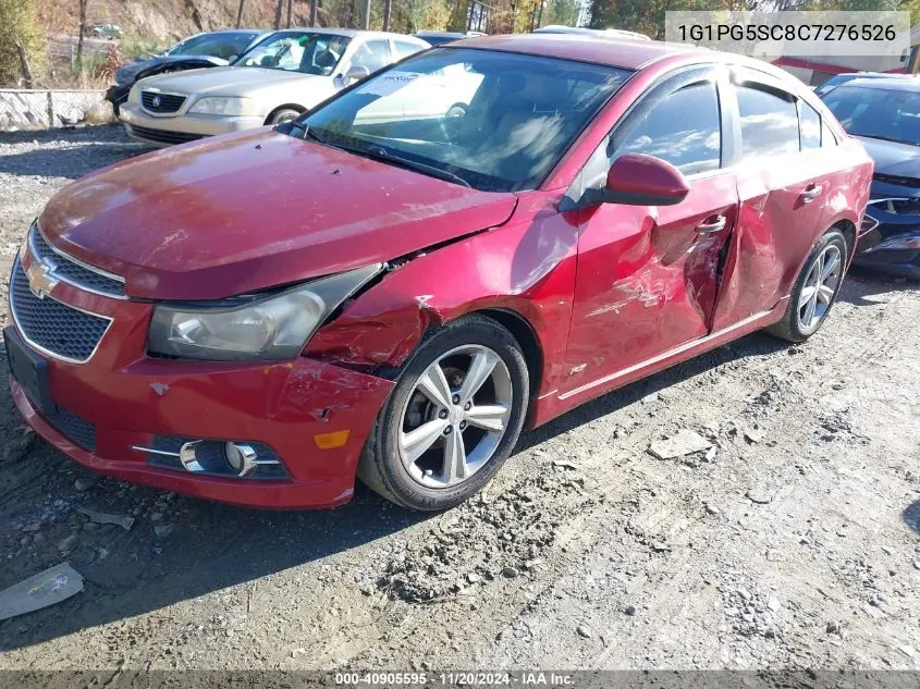 2012 Chevrolet Cruze 2Lt VIN: 1G1PG5SC8C7276526 Lot: 40905595