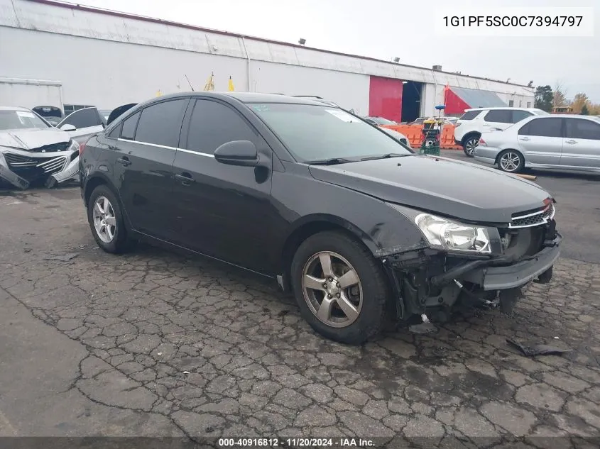 2012 Chevrolet Cruze 1Lt VIN: 1G1PF5SC0C7394797 Lot: 40916812