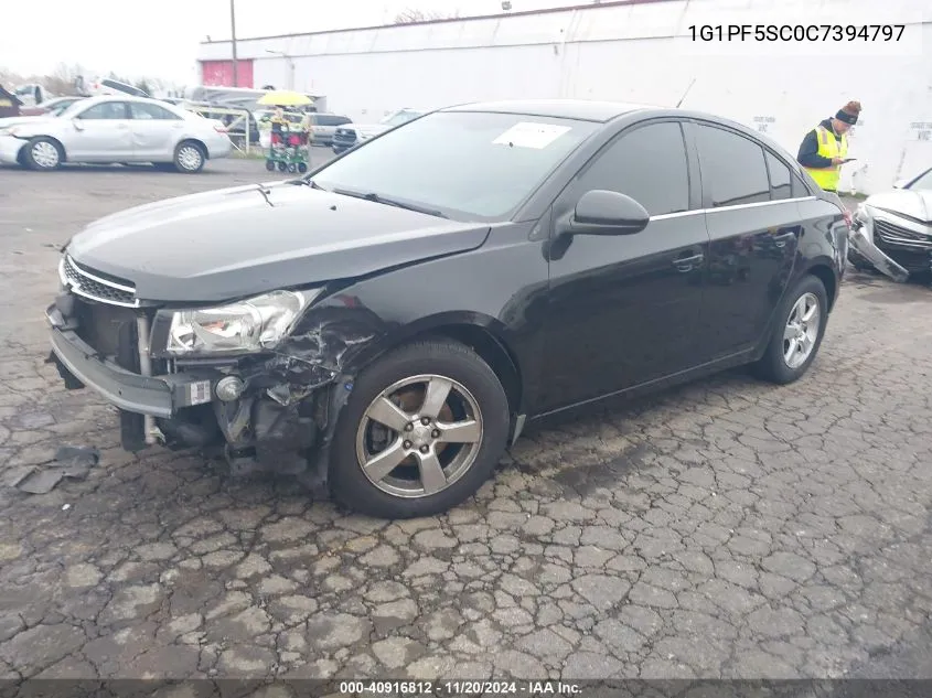 2012 Chevrolet Cruze 1Lt VIN: 1G1PF5SC0C7394797 Lot: 40916812