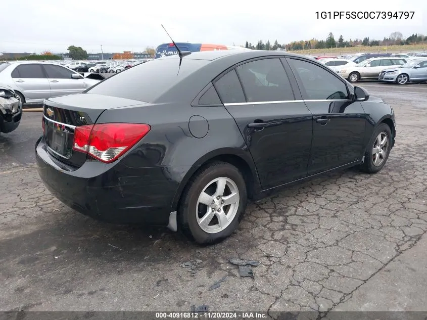 2012 Chevrolet Cruze 1Lt VIN: 1G1PF5SC0C7394797 Lot: 40916812