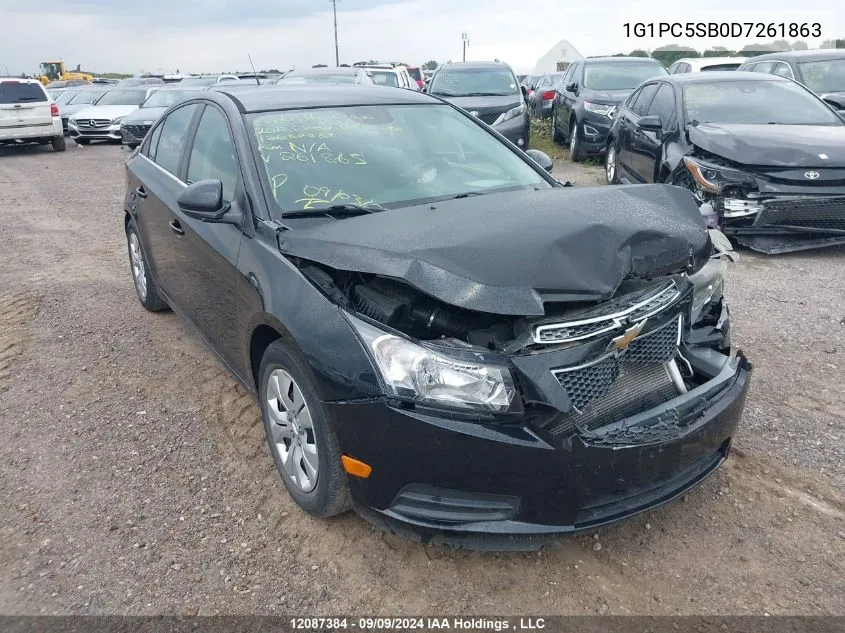 2013 Chevrolet Cruze VIN: 1G1PC5SB0D7261863 Lot: 12087384