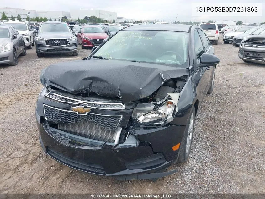 2013 Chevrolet Cruze VIN: 1G1PC5SB0D7261863 Lot: 12087384