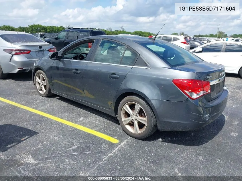 1G1PE5SB5D7171604 2013 Chevrolet Cruze 2Lt Auto