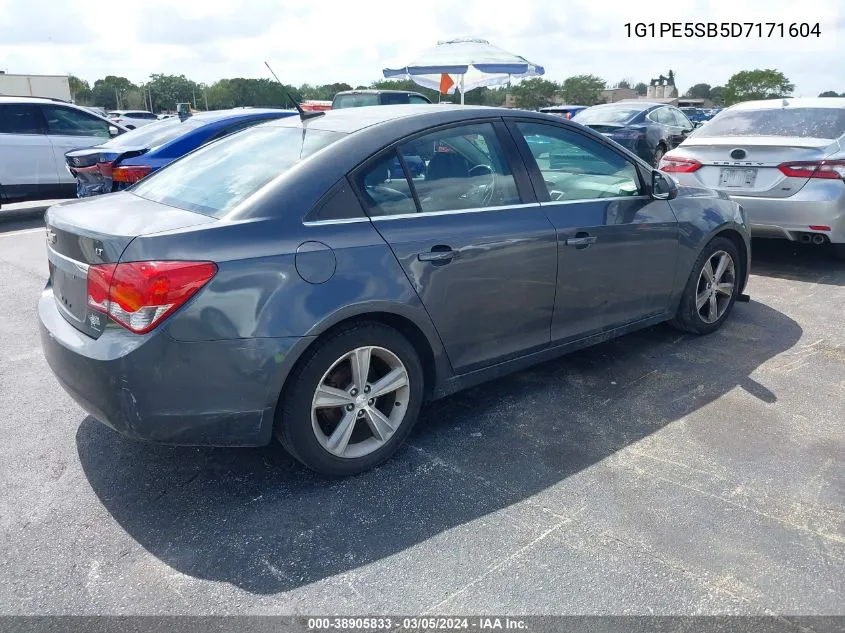 2013 Chevrolet Cruze 2Lt Auto VIN: 1G1PE5SB5D7171604 Lot: 38905833