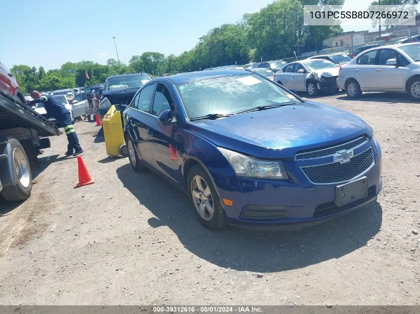 1G1PC5SB8D7266972 2013 Chevrolet Cruze 1Lt Auto