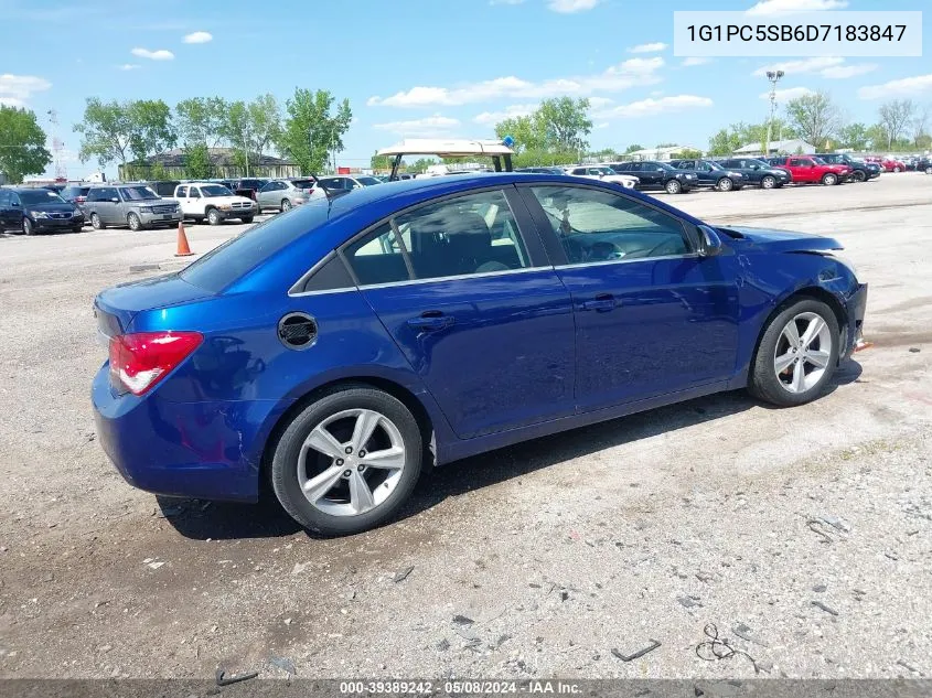 2013 Chevrolet Cruze 1Lt Auto VIN: 1G1PC5SB6D7183847 Lot: 39389242