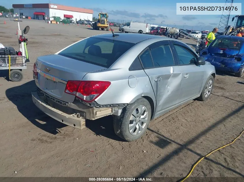 1G1PA5SH2D7314976 2013 Chevrolet Cruze Ls Auto