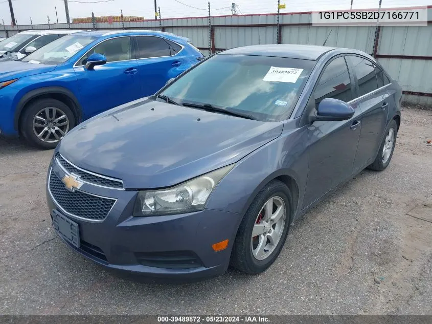 2013 Chevrolet Cruze 1Lt Auto VIN: 1G1PC5SB2D7166771 Lot: 39489872