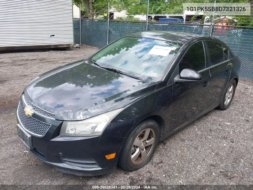 1G1PK5SB8D7321326 2013 Chevrolet Cruze Lt