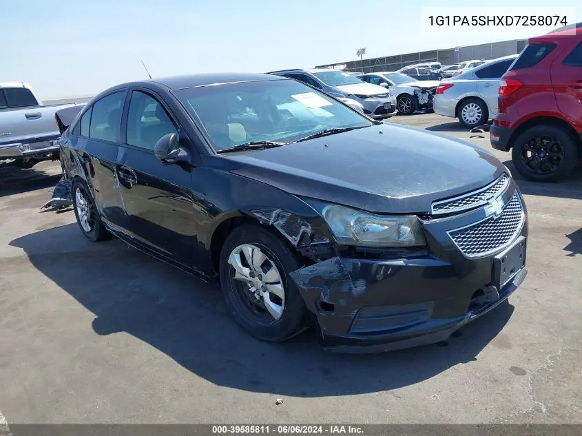 2013 Chevrolet Cruze Ls Auto VIN: 1G1PA5SHXD7258074 Lot: 40629164