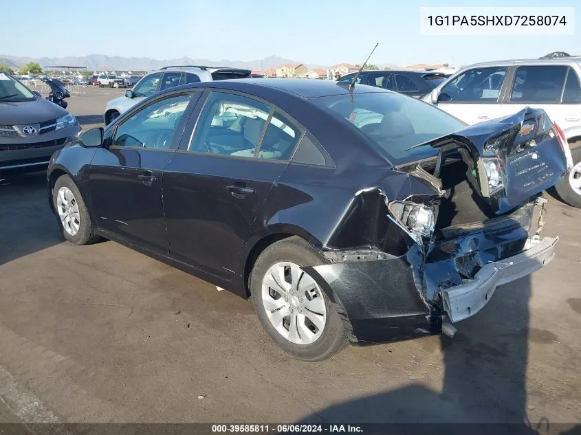 1G1PA5SHXD7258074 2013 Chevrolet Cruze Ls Auto