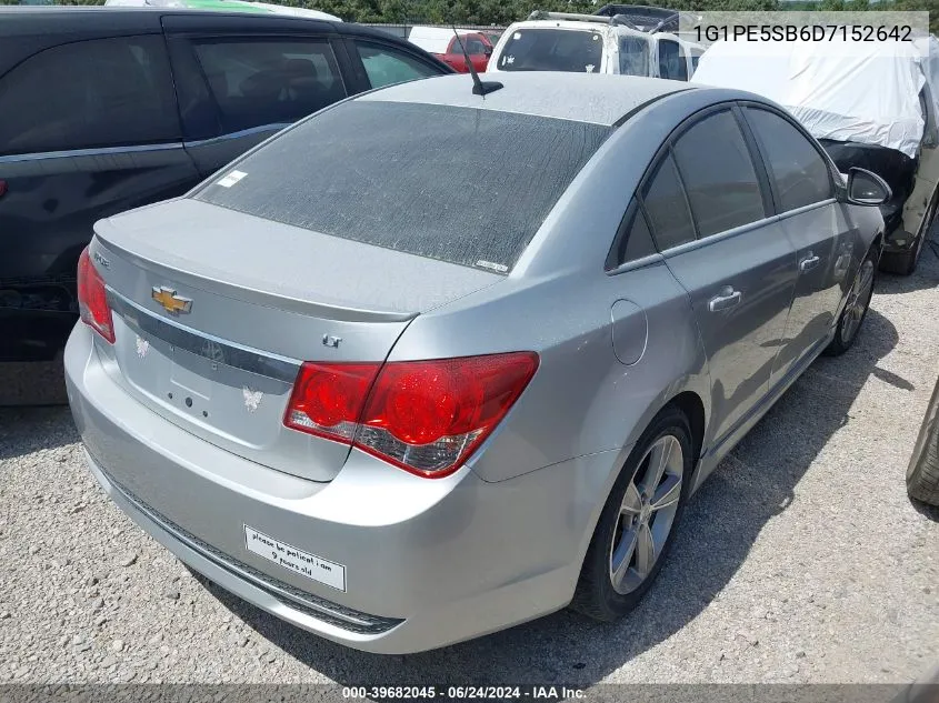 1G1PE5SB6D7152642 2013 Chevrolet Cruze 2Lt Auto