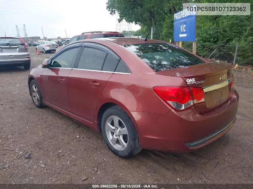 2013 Chevrolet Cruze 1Lt Auto VIN: 1G1PC5SB1D7123362 Lot: 39682256