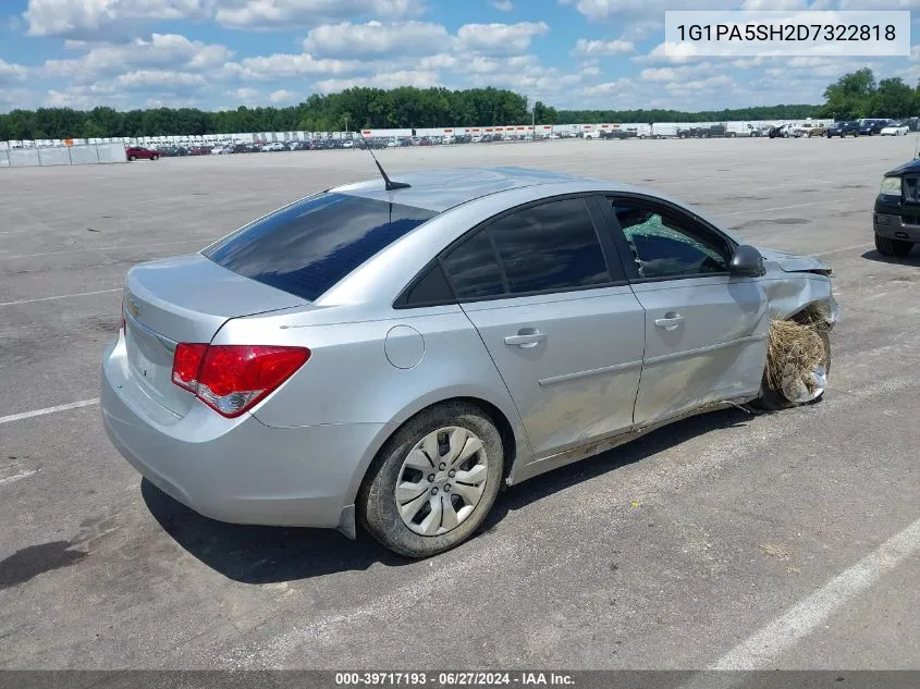 1G1PA5SH2D7322818 2013 Chevrolet Cruze Ls Auto