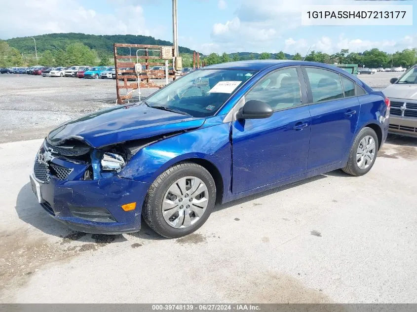 2013 Chevrolet Cruze Ls Auto VIN: 1G1PA5SH4D7213177 Lot: 39748139