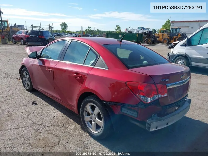 1G1PC5SBXD7283191 2013 Chevrolet Cruze 1Lt Auto