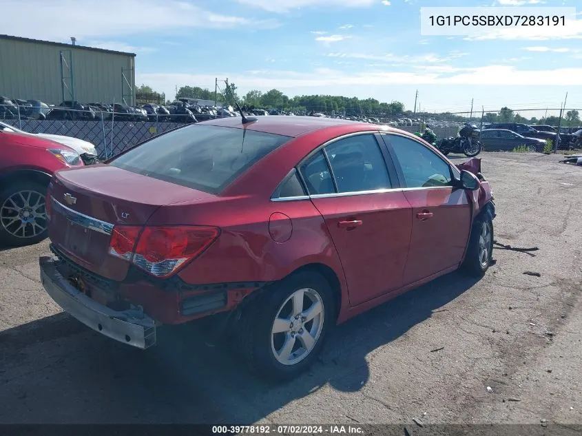 1G1PC5SBXD7283191 2013 Chevrolet Cruze 1Lt Auto