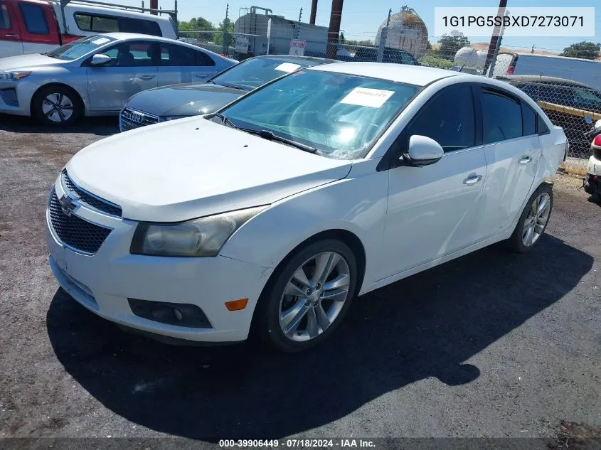 2013 Chevrolet Cruze Ltz VIN: 1G1PG5SBXD7273071 Lot: 39906449