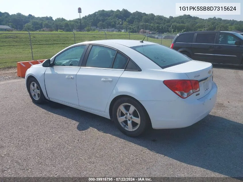 1G1PK5SB8D7315624 2013 Chevrolet Cruze Lt