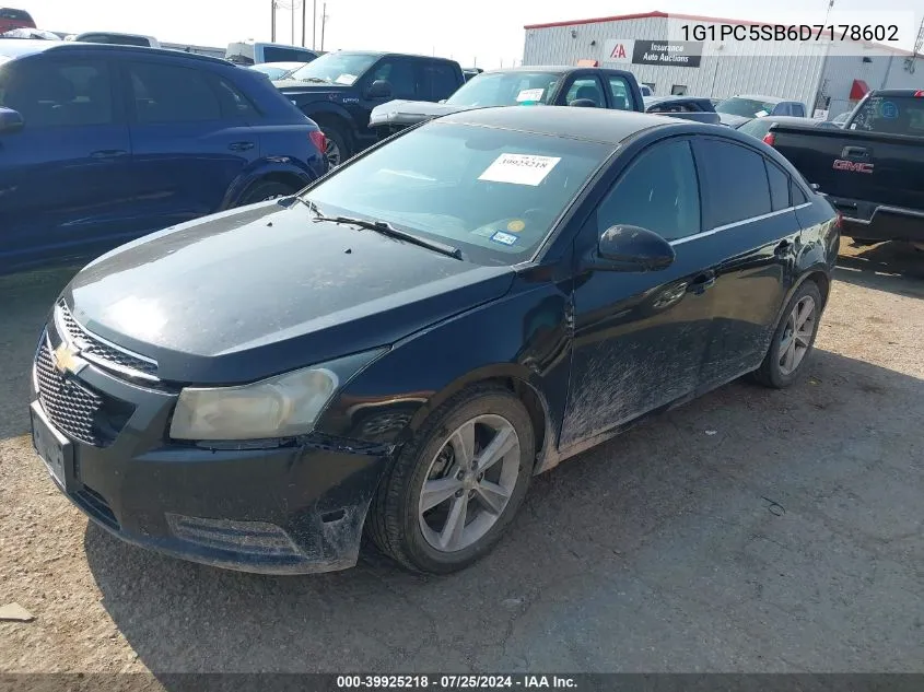 1G1PC5SB6D7178602 2013 Chevrolet Cruze 1Lt Auto