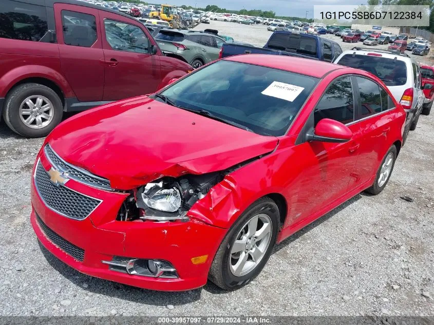 2013 Chevrolet Cruze 1Lt Auto VIN: 1G1PC5SB6D7122384 Lot: 39957097