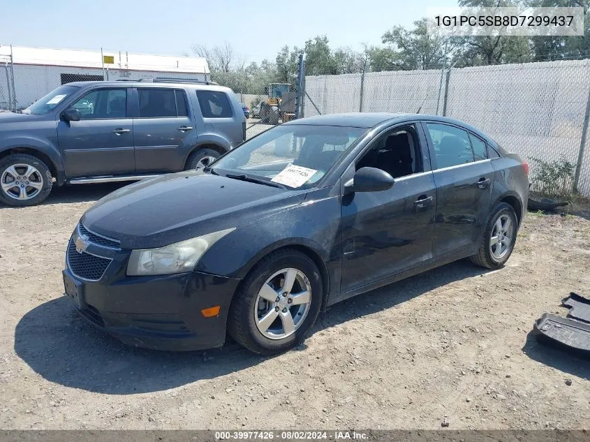 2013 Chevrolet Cruze 1Lt Auto VIN: 1G1PC5SB8D7299437 Lot: 39977426