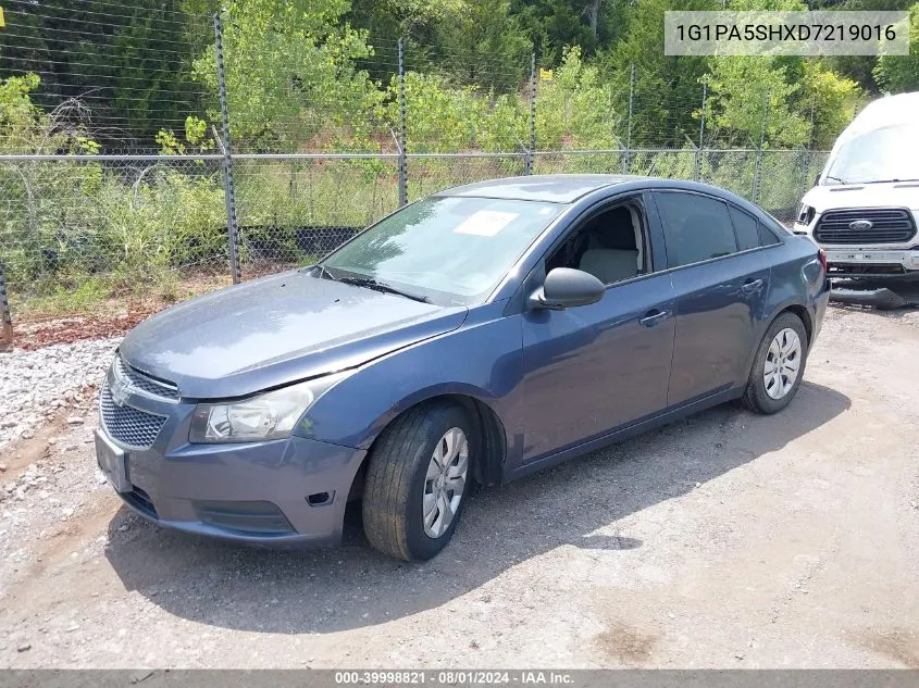 2013 Chevrolet Cruze Ls Auto VIN: 1G1PA5SHXD7219016 Lot: 39998821