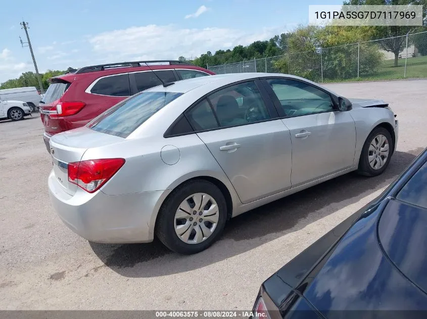 1G1PA5SG7D7117969 2013 Chevrolet Cruze Ls Auto