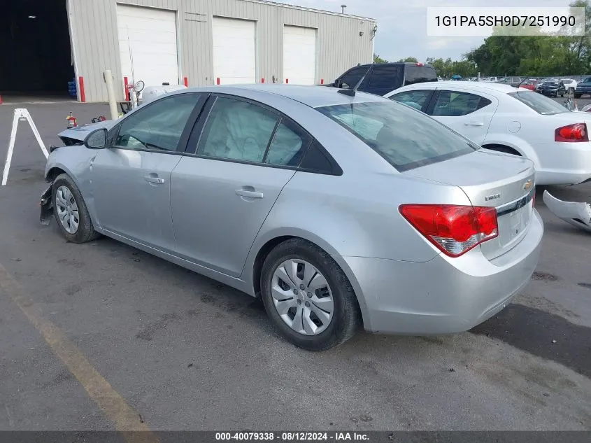 1G1PA5SH9D7251990 2013 Chevrolet Cruze Ls Auto