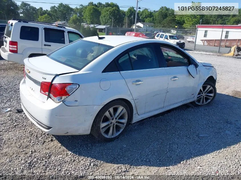 1G1PG5SB9D7245827 2013 Chevrolet Cruze Ltz