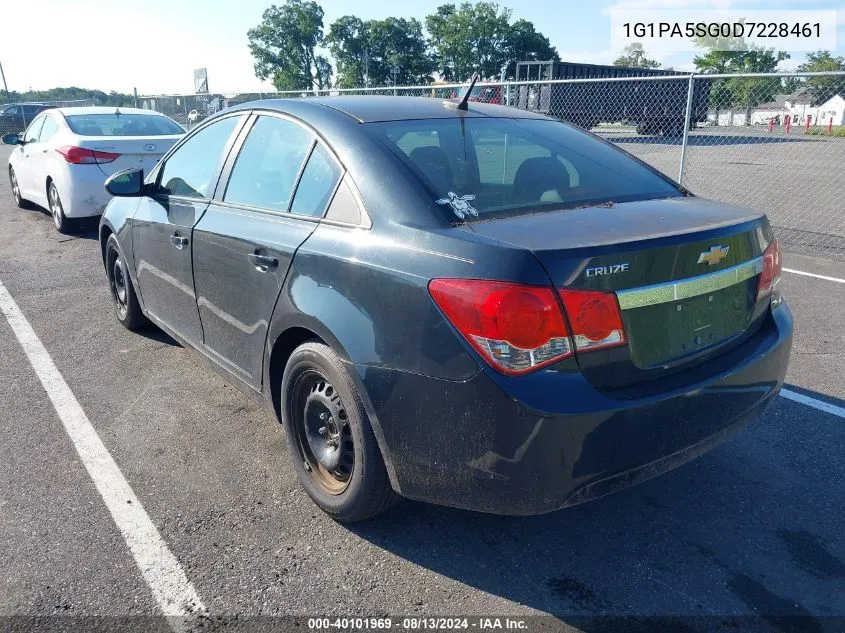 2013 Chevrolet Cruze Ls Auto VIN: 1G1PA5SG0D7228461 Lot: 40101969