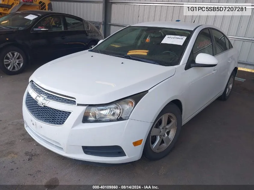 1G1PC5SB5D7207281 2013 Chevrolet Cruze 1Lt Auto