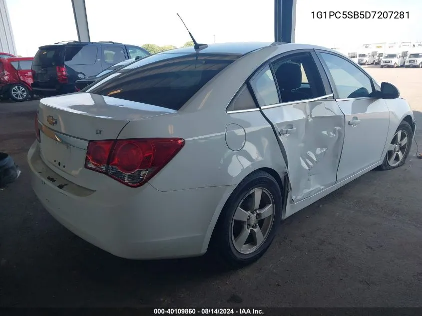 1G1PC5SB5D7207281 2013 Chevrolet Cruze 1Lt Auto