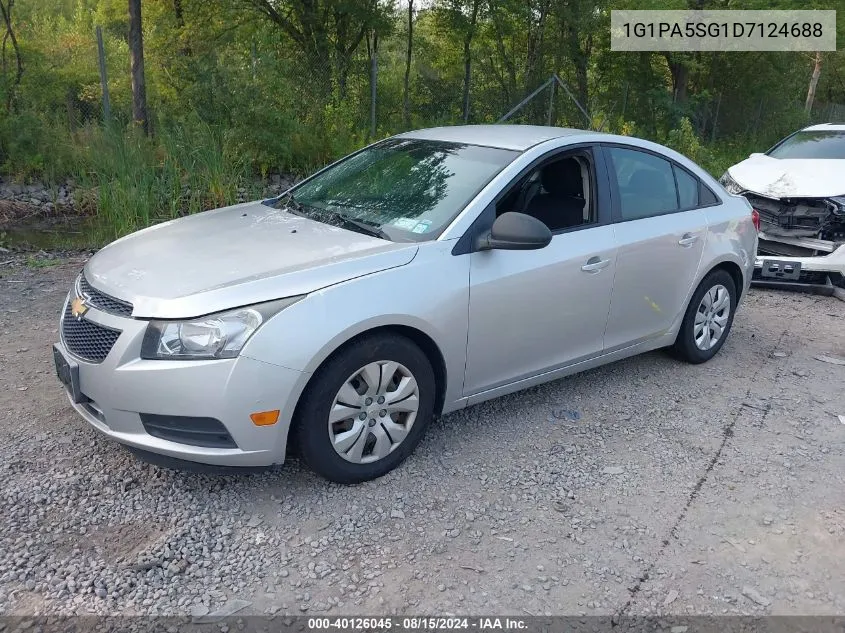 2013 Chevrolet Cruze Ls Auto VIN: 1G1PA5SG1D7124688 Lot: 40126045