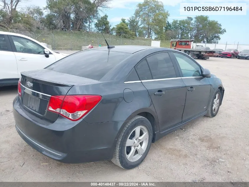 1G1PC5SB6D7196484 2013 Chevrolet Cruze 1Lt Auto