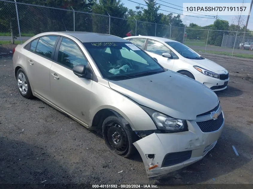 1G1PA5SH7D7191157 2013 Chevrolet Cruze Ls