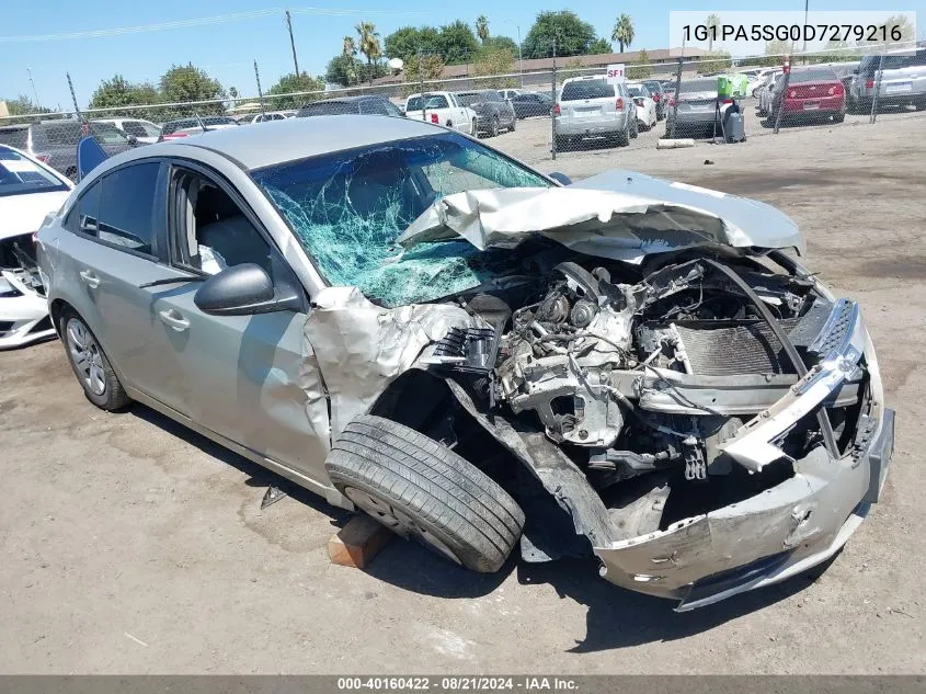 1G1PA5SG0D7279216 2013 Chevrolet Cruze Ls Auto