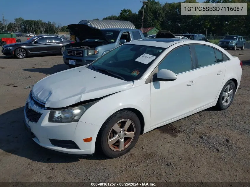 2013 Chevrolet Cruze 1Lt Auto VIN: 1G1PC5SB3D7116087 Lot: 40161257