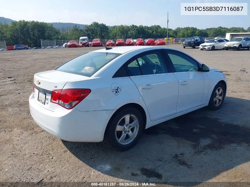 2013 Chevrolet Cruze 1Lt Auto VIN: 1G1PC5SB3D7116087 Lot: 40161257