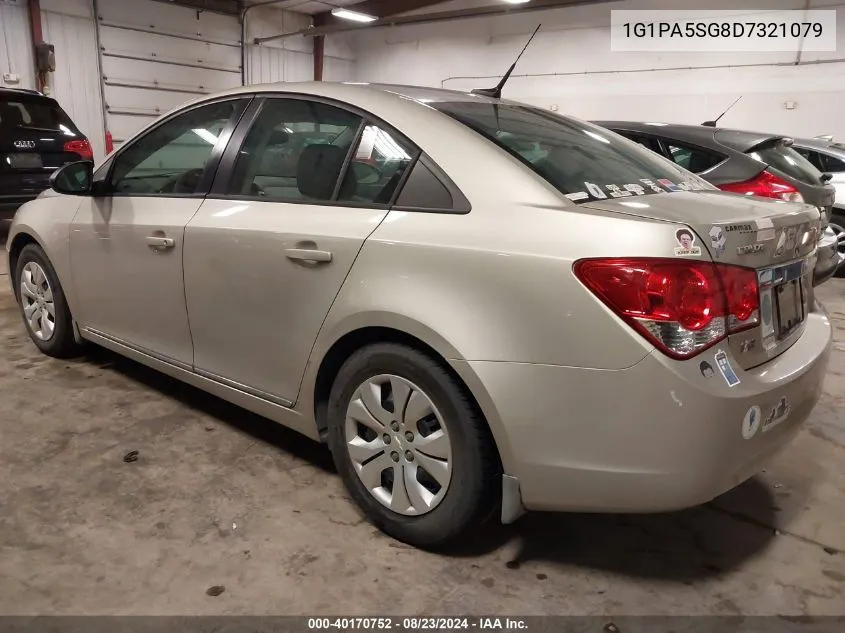 1G1PA5SG8D7321079 2013 Chevrolet Cruze Ls Auto