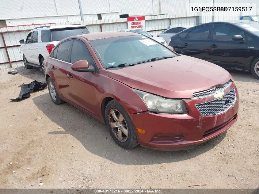 2013 Chevrolet Cruze 1Lt Auto VIN: 1G1PC5SB8D7159517 Lot: 40173216