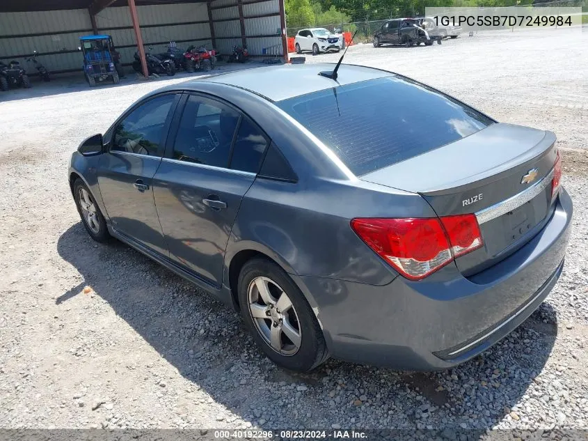 1G1PC5SB7D7249984 2013 Chevrolet Cruze 1Lt Auto