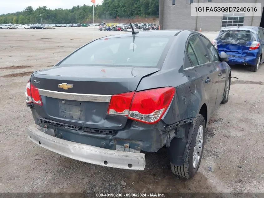 1G1PA5SG8D7240616 2013 Chevrolet Cruze Ls Auto