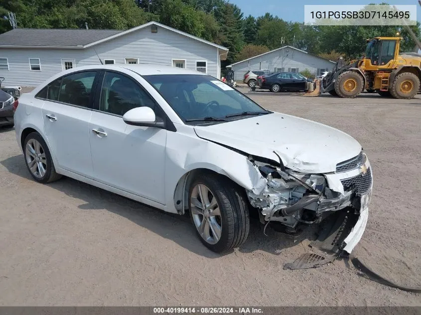 2013 Chevrolet Cruze Ltz VIN: 1G1PG5SB3D7145495 Lot: 40199414