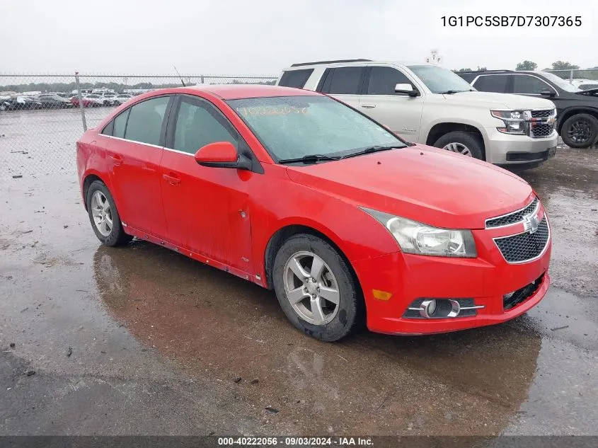 2013 Chevrolet Cruze 1Lt Auto VIN: 1G1PC5SB7D7307365 Lot: 40222056